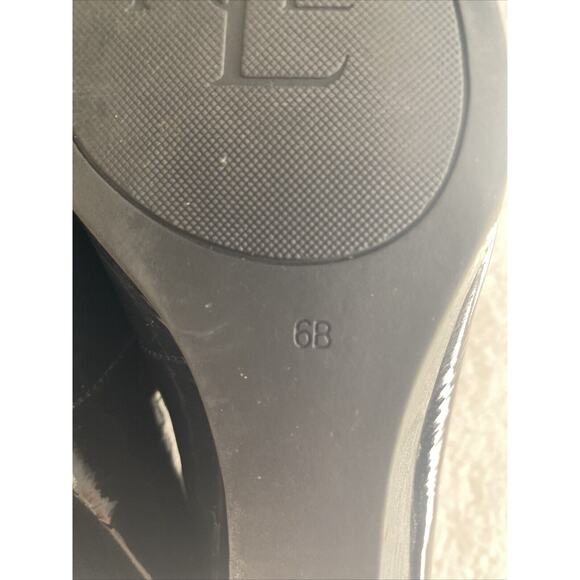 Lauren by Ralph Lauren Rory Patent Leather Wedge Slip On Academia Preppy Sz 6B - Picture 10 of 10